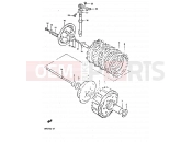 SUZUKI DR125S Z (1982) 12 - CLUTCH