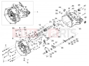 Gear box / Selector / Shift cam - Motoguzzi V85 TT (EU) 2026