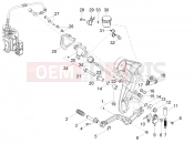 Rear master cylinder - Motoguzzi V85 TT (EU) 2026
