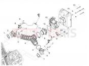 MOTOGUZZI V85 TT Strada (EU) Throttle body