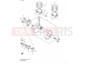 SUZUKI DR125SM L0 (2010) (E02) 6 - CRANKSHAFT