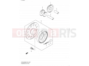 SUZUKI DR125SM L0 (2010) (E02) 7 - STARTER CLUTCH