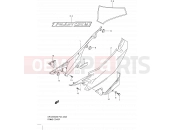 SUZUKI DR125SM L0 (2010) (E02) 36A - FRAME COVER (MODEL L0)