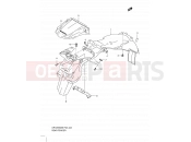 SUZUKI DR125SM L0 (2010) (E02) 42 - REAR FENDER