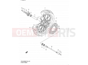 SUZUKI DR125SM L0 (2010) (E02) 47 - FRONT WHEEL