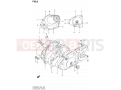 5 - CRANKCASE COVER - Suzuki DR200SE L2 (2012) (E03,E28,E33)