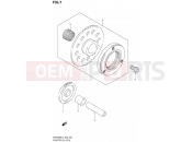 7 - STARTER CLUTCH - Suzuki DR200SE L2 (2012) (E03,E28,E33)
