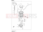 10 - CARBURETOR - Suzuki DR200SE L2 (2012) (E03,E28,E33)