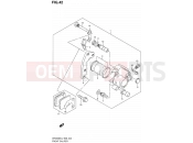 42 - FRONT CALIPER - Suzuki DR200SE L2 (2012) (E03,E28,E33)