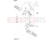 47 - HANDLE LEVER (DR200SEL2 E06) - Suzuki DR200SE L2 (2012) (E06)