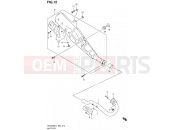 12 - MUFFLER - Suzuki DR200SE L2 (2012) (E24)