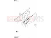 41 - FRAME COVER - Suzuki DR200SE L2 (2012) (E24)