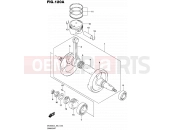 SUZUKI DR200SE L5 (2015) (E06) 120A - CRANKSHAFT