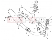 DUCATI 1990 907 I.E. EXHAUST SYSTEM » EXHAUST SYSTEM