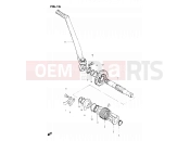 SUZUKI DR250S D (1983) 16 - KICK STARTER
