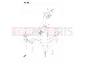SUZUKI DR250S D (1983) 48 - FRAME COVER (MODEL D)
