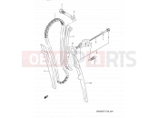 SUZUKI DR350S L (1990) (E03,E28,E33) 8 - CAM CHAIN