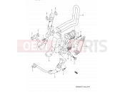 SUZUKI DR350S L (1990) (E03,E28,E33) 13A - OIL COOLER (OPTIONAL)