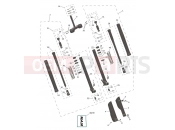 Front Forks & Lower Yoke - Triumph TF250-E 2025