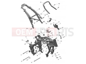 Frame & Rear Subframe - Triumph SCRAMBLER 400 XC 2026