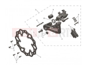 Rear Caliper & Discs - Triumph TF250-X > CC7868 2023