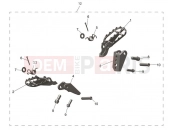 Foot Controls - Triumph TF250-X > CC7868 2023