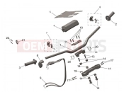 Handlebars, Upper Yoke & Mirrors - Triumph TF250-X > CC7868 2026
