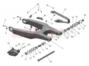 Swinging Arm - Triumph TF450-E 2025