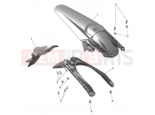 Rear Mudguard - Triumph TF450-E 2026