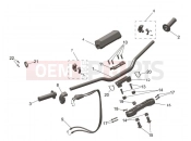 Handlebars, Upper Yoke & Mirrors - Triumph TF450-RC Edition 2025