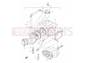 SUZUKI DR350SE T (1996) (E02,E04,E18,E94) 11 - AIR CLEANER