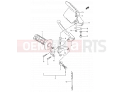 SUZUKI DR350SE T (1996) (E02,E04,E18,E94) 41 - LEFT HANDLE LEVER (MODEL R/S/T)