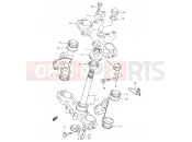 SUZUKI DR350SE T (1996) (E02,E04,E18,E94) 46 - STEERING STEM