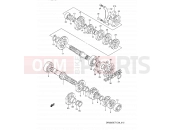 SUZUKI DR350SE T (1996) (E03,E28,E33) 15 - TRANSMISSION