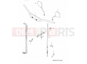 SUZUKI DR350SE T (1996) (E03,E28,E33) 36B - HANDLEBAR (MODEL R/S/T)