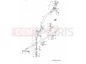 SUZUKI DR350SE T (1996) (E03,E28,E33) 51 - REAR MASTER CYLINDER