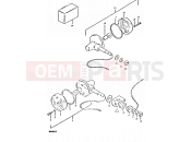 SUZUKI DR400S T (1996) 32 - TURN SIGNAL LAMP (E16, E18)