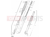 SUZUKI DR400S X (1999) 54 - FRONT FORK (DR400SX)