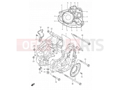 3 - CRANKCASE - Suzuki DR650SE K2 (2002) (E03,E28,E33)