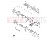 17 - TRANSMISSION - Suzuki DR650SE K2 (2002) (E03,E28,E33)