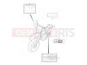 42 - LABEL - Suzuki DR650SE K2 (2002) (E03,E28,E33)