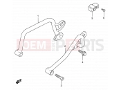SUZUKI DR650SE K2 (2002) (E04,E17,E18,E24,E34) 33B - GRIP - CARRIER (MODEL K4/K5 E24)