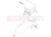 SUZUKI DR650SE K2 (2002) (E04,E17,E18,E24,E34) 37C - HEADLAMP HOUSING (MODEL K4 E24)