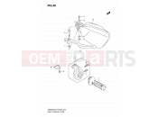 SUZUKI DR650SE K6 (2006) (E03,E28,E33) 40 - RIGHT HANDLE LEVER