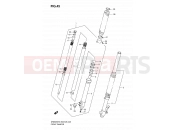 SUZUKI DR650SE K6 (2006) (E03,E28,E33) 45 - FRONT DAMPER