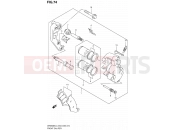 SUZUKI DR650SE L3 (2013) (E03,E28,E33) 74 - FRONT CALIPER