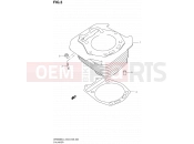 3 - CYLINDER - Suzuki DR650SE L4 (2014) (E03,E28,E33)