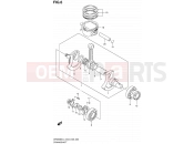 6 - CRANKSHAFT - Suzuki DR650SE L4 (2014) (E03,E28,E33)