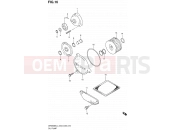 16 - OIL PUMP - Suzuki DR650SE L4 (2014) (E03,E28,E33)