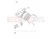 6 - AIR CLEANER - Suzuki DS80 F (1985) (E03)